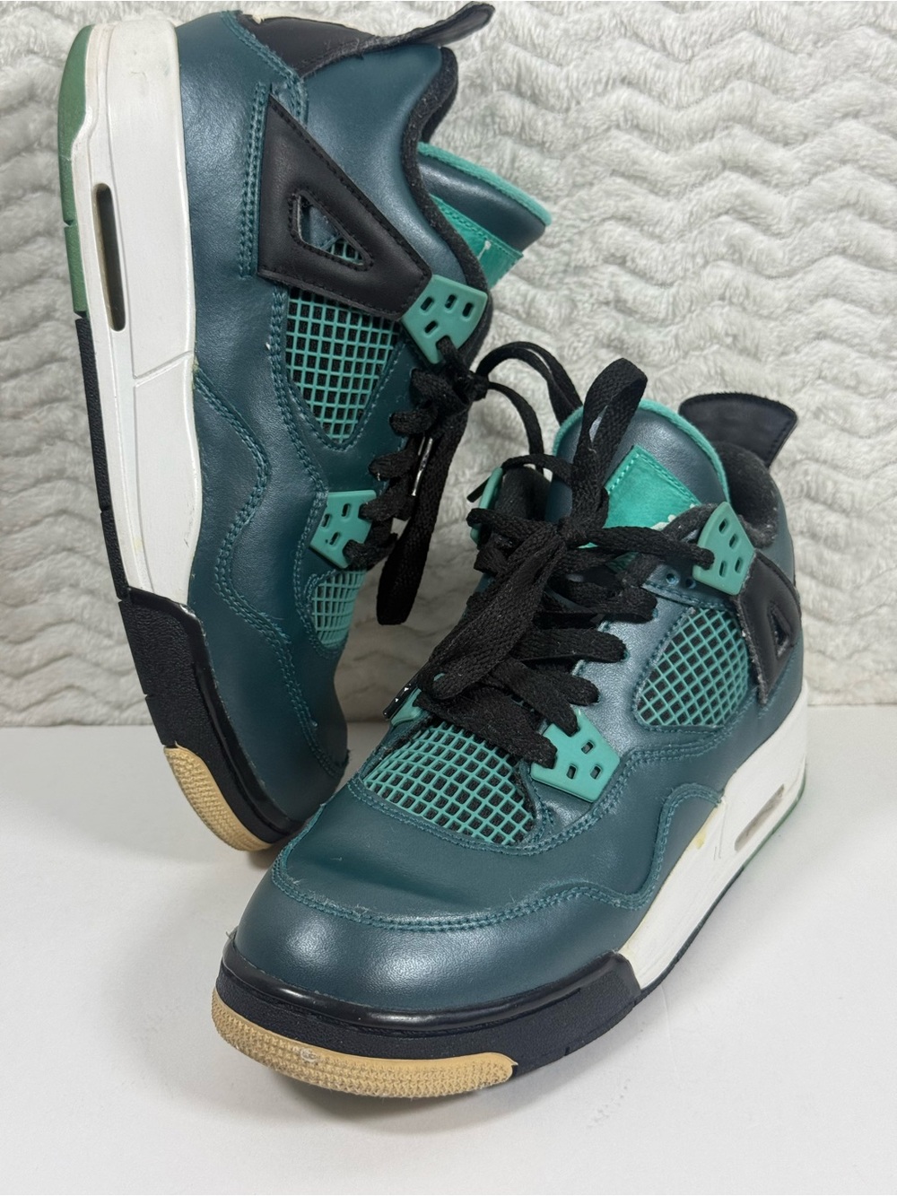 Nike Air Jordan 4 Retro 'Teal' sneakers - 5 Youth